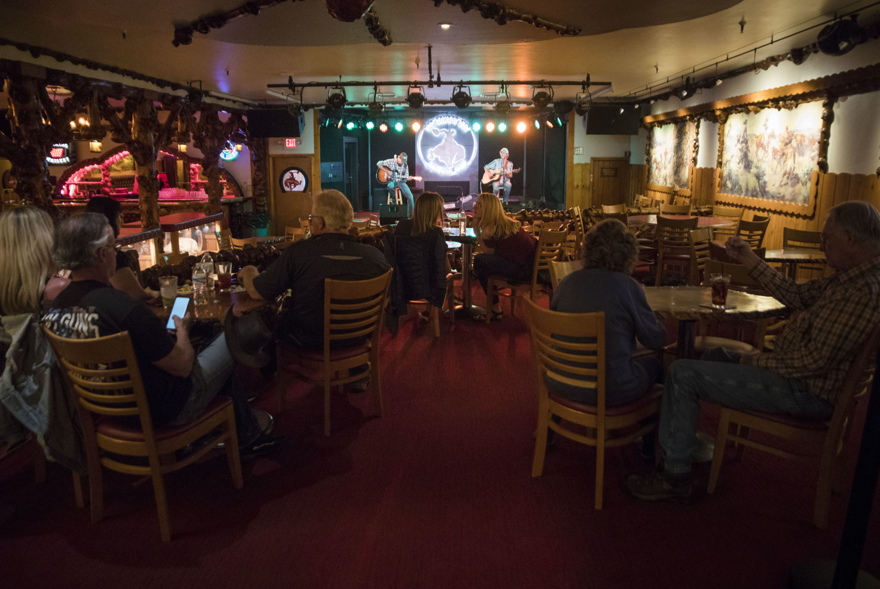 Ashton Leigh and Jesse Cornett bring live music back to the Cowboy Bar